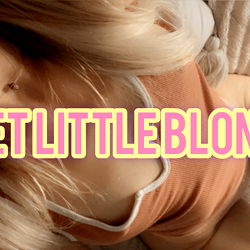 Wet Little Blonde 🎀 photo