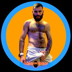 Pragtige Manlike Model in Stripmakelike Uitbeelding