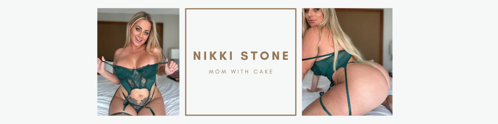 Mom with CAKE 🎂 Nikki Stone photo