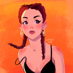 Pragtige OnlyFans Model met Lange Donker Haare