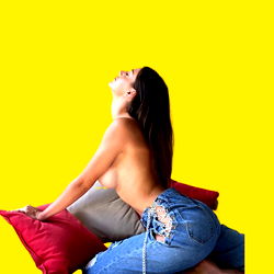 Pragtige Model Alina Varanik in Ellezelles, België