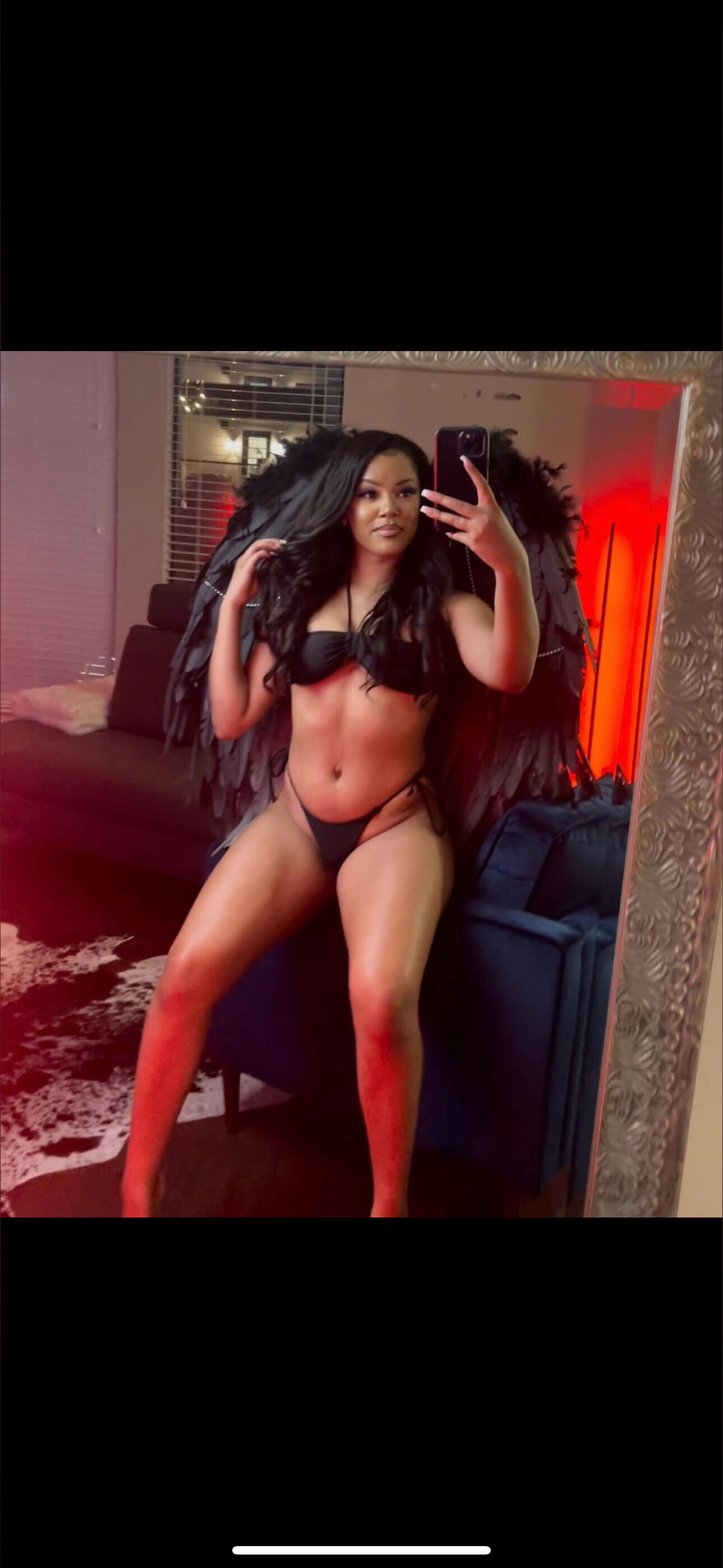 #1 Ebony Squ💧rter On OF | Lola 🎃 Teases photo