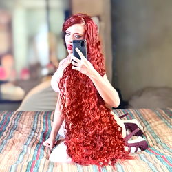 Pragtige Rooibors Haar Model - Unieke Prentjie