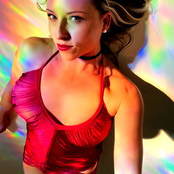 Sensuele Model in Streeks-Leking