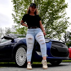 Pragtige OnlyFans Model in Jeans - 'n Unieke Opname