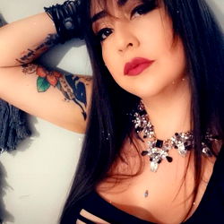 Pragtige Model in Querétaro: 'Maria Swinger' skitter met glitters!