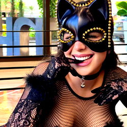 Sensuele Colombiaanse Model in Strikende Leer