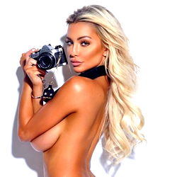 Pragtige Vroue in Kalifornië - Lindsey Pelas se Sensuele Uitbeelding