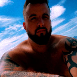 Stunning Male Model in a Relaxing Pose