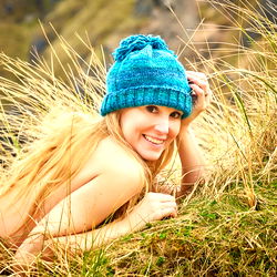 Pragtige model in die natuur - 'n Unieke Visuele Ervaring