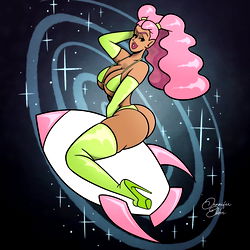 Pragtige Model in 'n Sensuele Posisie