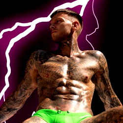 Sensuele Man Model in Groen - OnlyFans Inspirasie