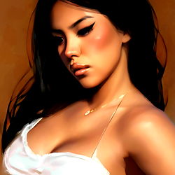 Pragtige Vrou in Witte Top - OnlyFans Model