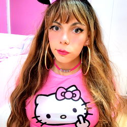 Pragtige Model in Roooi in 'n Sissy Stijl