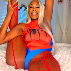 Sensuele Spider-Woman Model - OnlyFans Uitvoerende Model