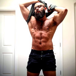 Spectakulêre Adonis in Swart Broek - OnlyFans Model