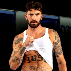 Model met Impakkortekleurige Tekening - Los Angeles