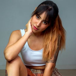 Pragtige Model in Ulster - 'Salmakia' se Unieke Uitbeelding