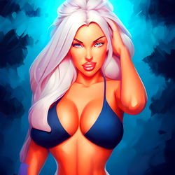 Pragtige Vrouelike Model in Sekere Kleur