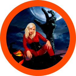 Pragtige Model in Donker Styl - Unieke Foto