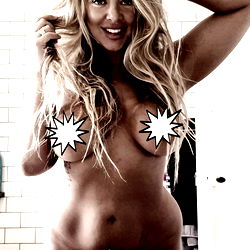 Pragtige vroue model in Londen - Sekere aantreklikheid